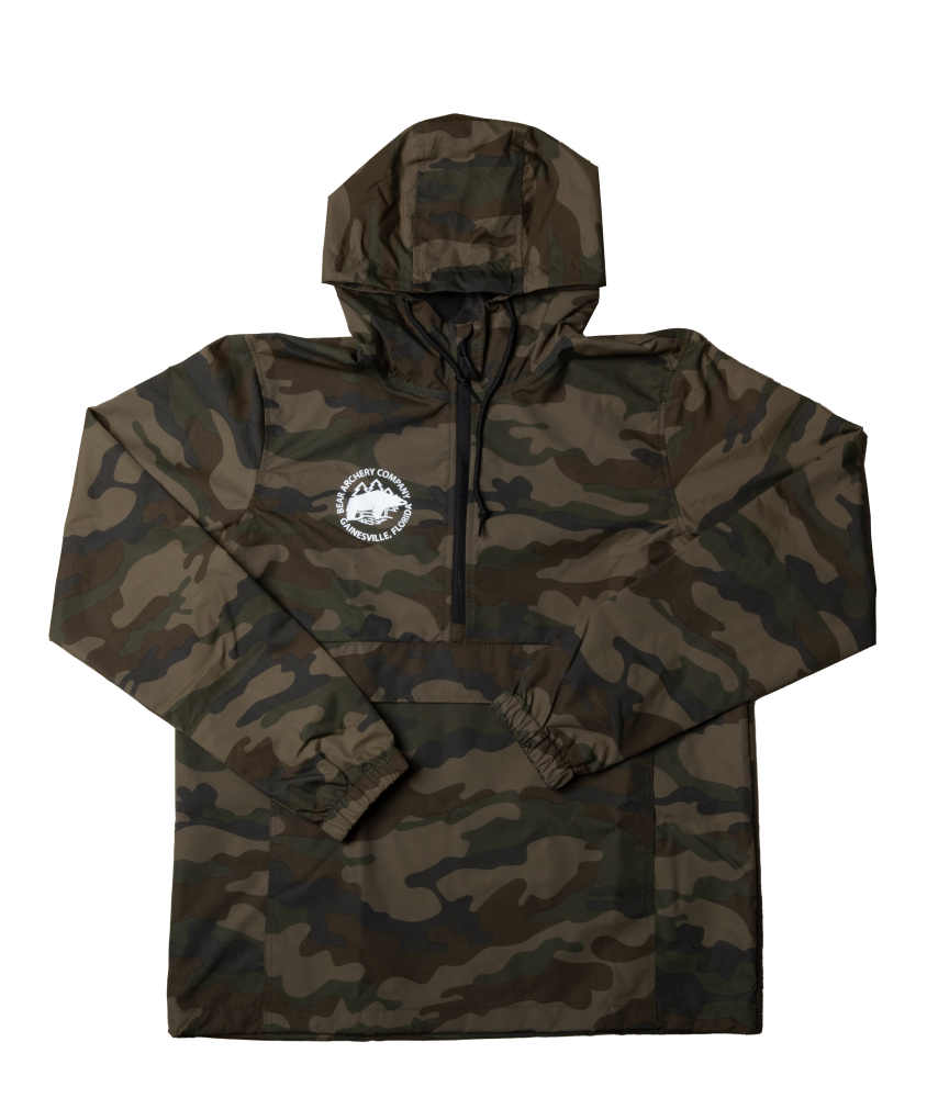 Forest Camo Anorak Jacket - Large 1 Forest Camo Anorak Jacket - Large