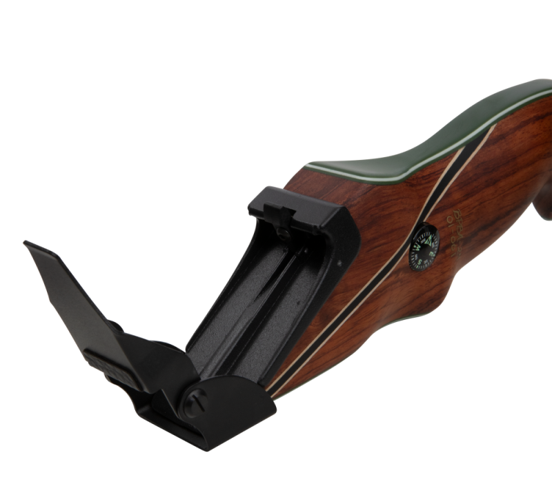 Fred Bear Take Down - Bubinga With Green Glass / Right Hand / A Handle