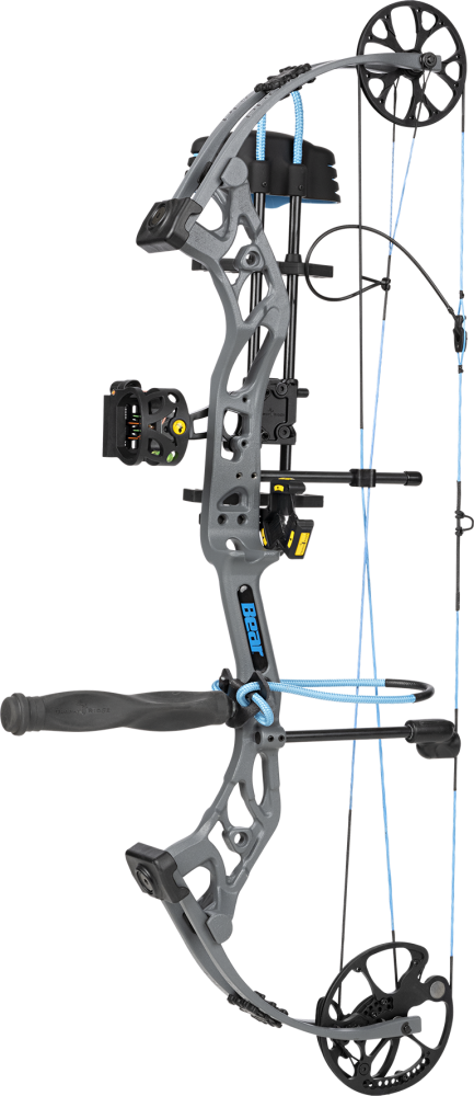 Prowess RTH - Gray/Electric Blue / Left Hand / 35-50 lbs.