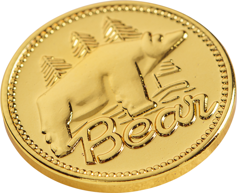 Bear Archery Traditional Gold Lapel Pin