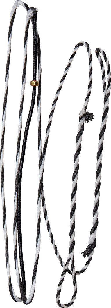Take Down Bow String - Black And White / 64"